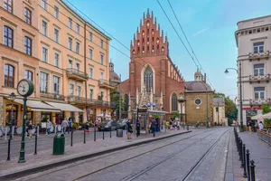 Odbiór gruzu na terenie Krakowa